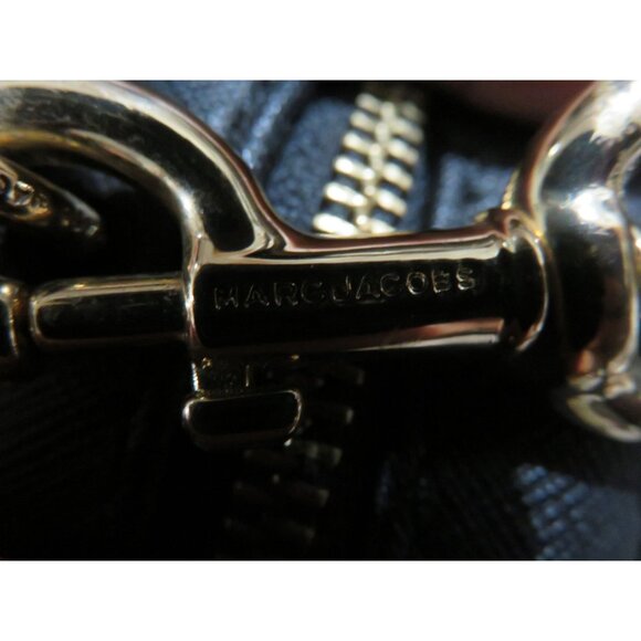 Marc Jacobs Black Playback Italian Saffiano Leather Crossbody Dome Saddle Bag - Picture 6 of 15